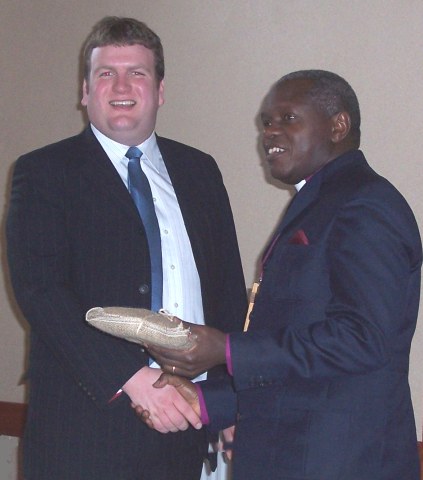 A gift for the Archbishop